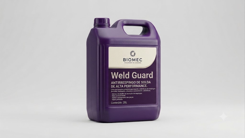 WELD GUARD — antirrespingo de solda de alta performance da BIOMEC, Sertãozinho SP